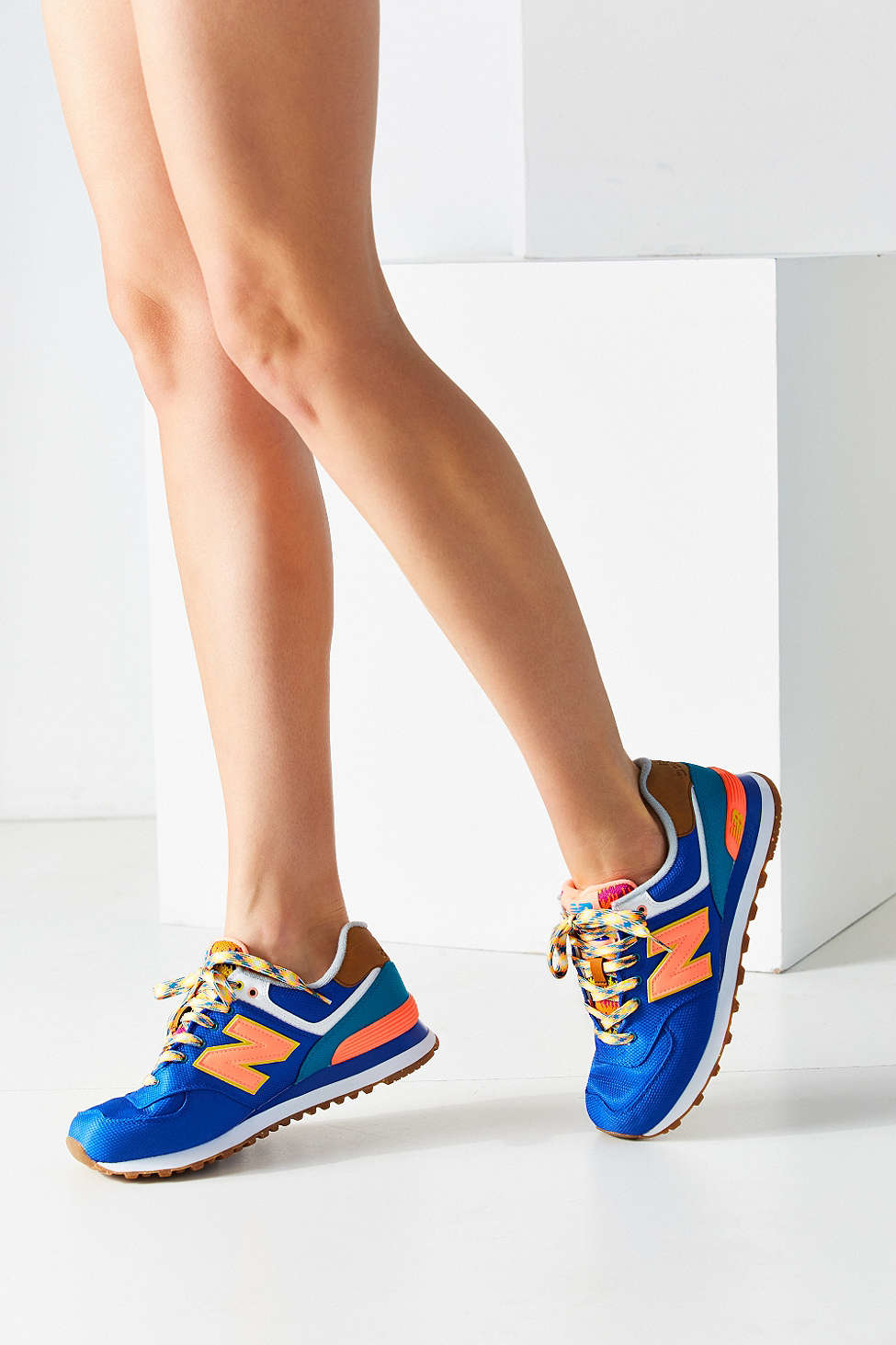 New Balance 574 Weekend Expedition Running Sneaker in Blue Sale New Balance Women 574 (Weekend Expedition) Shoes Grey