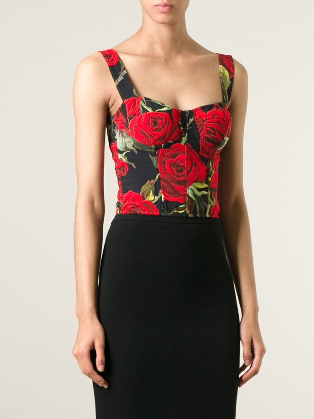 dolce and gabbana bustier