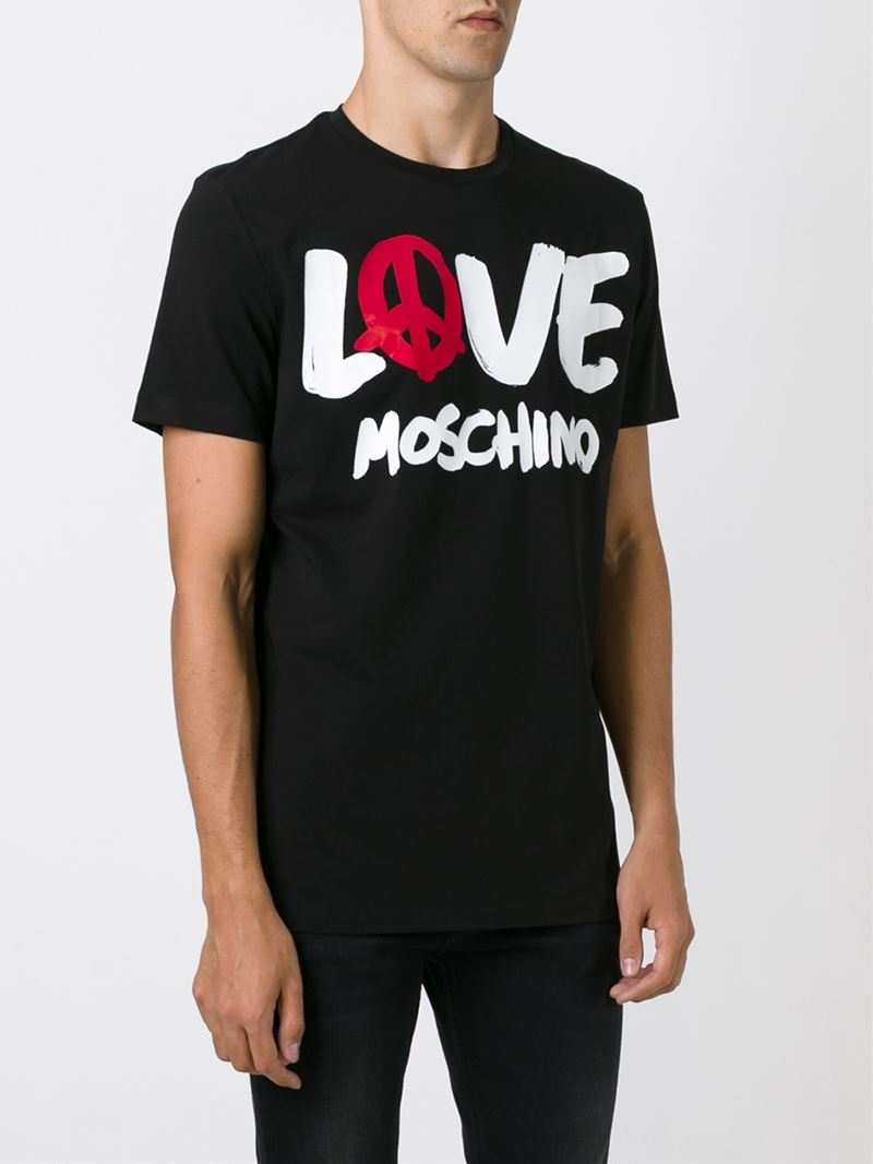 love moschino black shirt