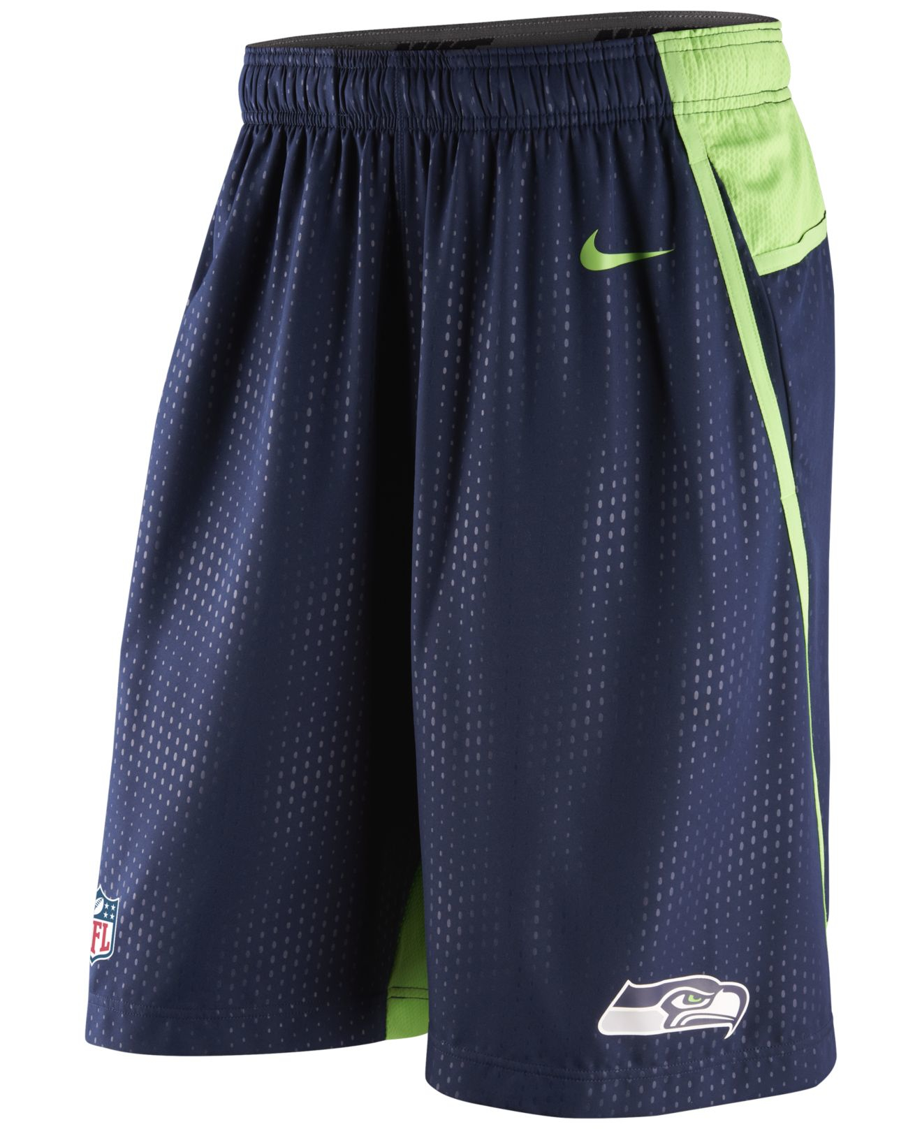 Lyst - Nike Men's Seattle Seahawks Dri-fit Fly Xl 3.0 Shorts in Blue ...