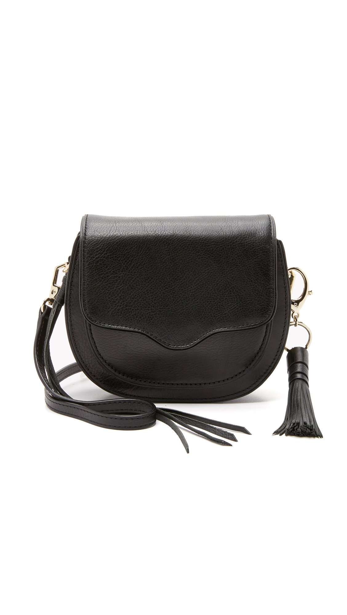 rebecca minkoff suede saddle bag