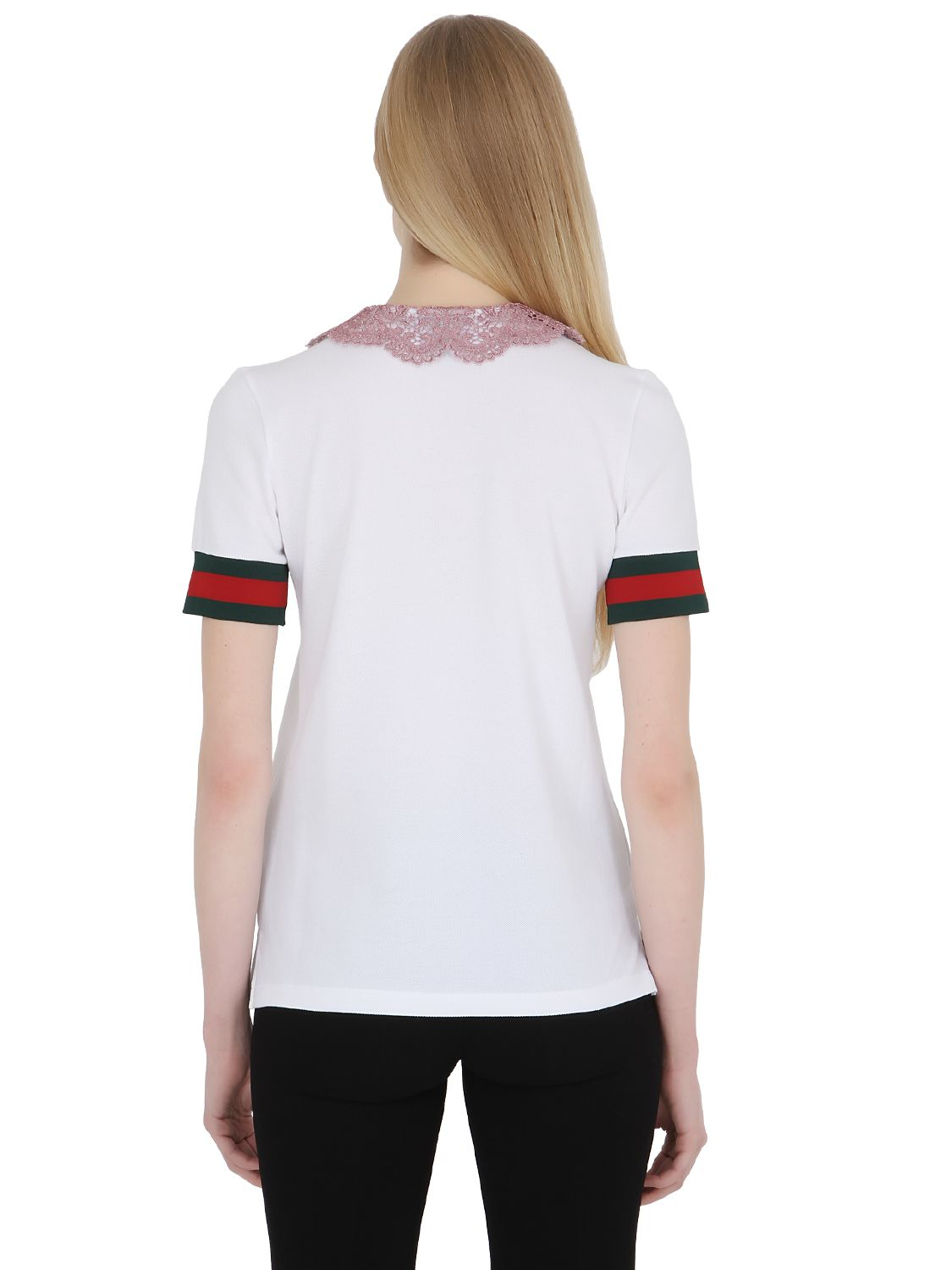 gucci collar polo