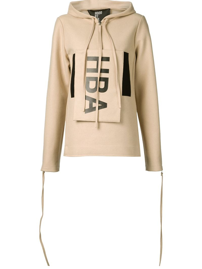 by air yard hoodie in brown lyst by air yard hoodie in brown lyst