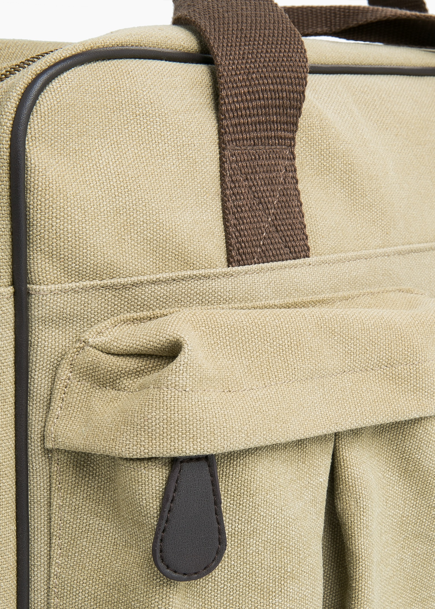 Mango Pocket Canvas Tote Bag in Beige for Men (light beige) | Lyst  