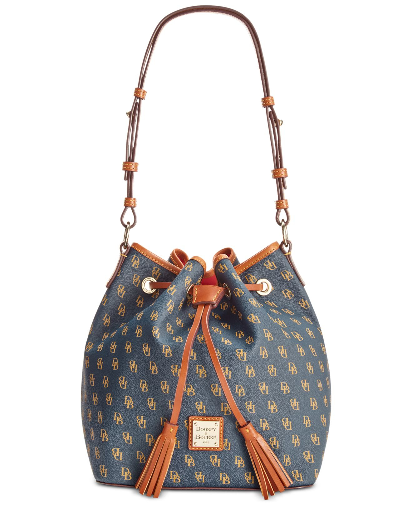 dooney and bourke nylon drawstring bag