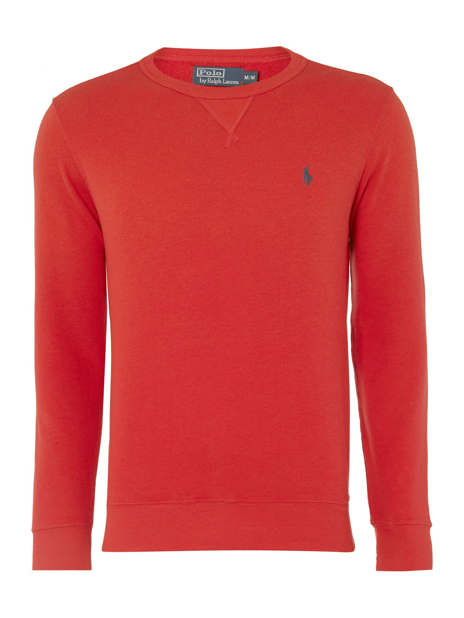 Polo ralph lauren Long Sleeve Sweatshirt in Red for Men | Lyst