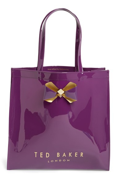 ted baker bow adjustable handle large tote