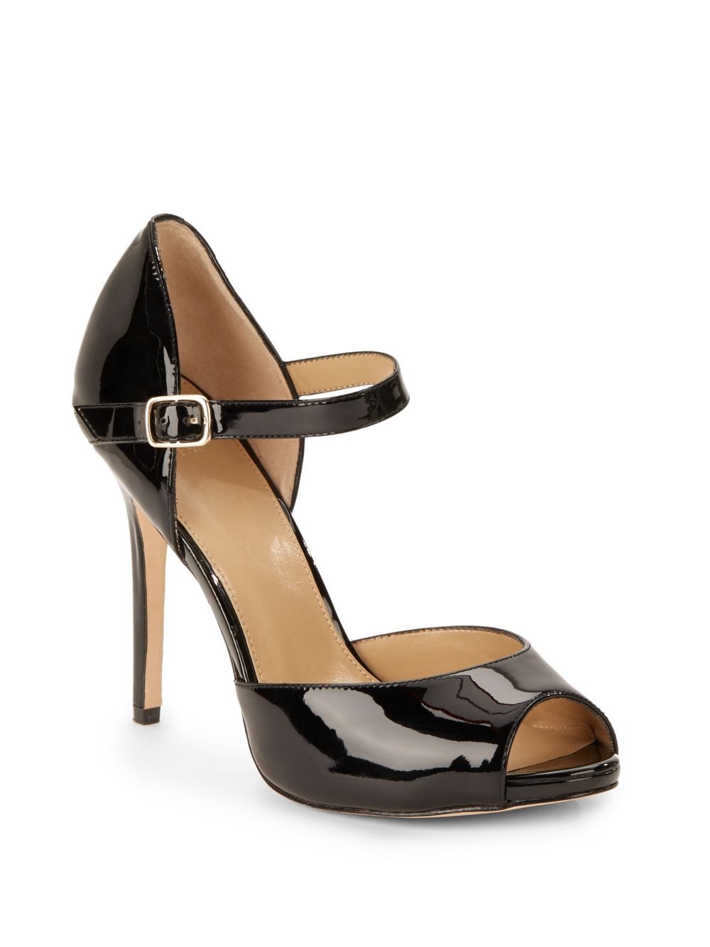 Saks Fifth Avenue Becka Mary Jane Platform Pumps in Black | Lyst