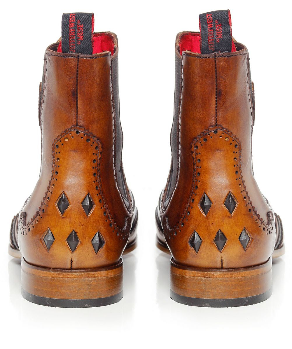 jeffery west tan boots