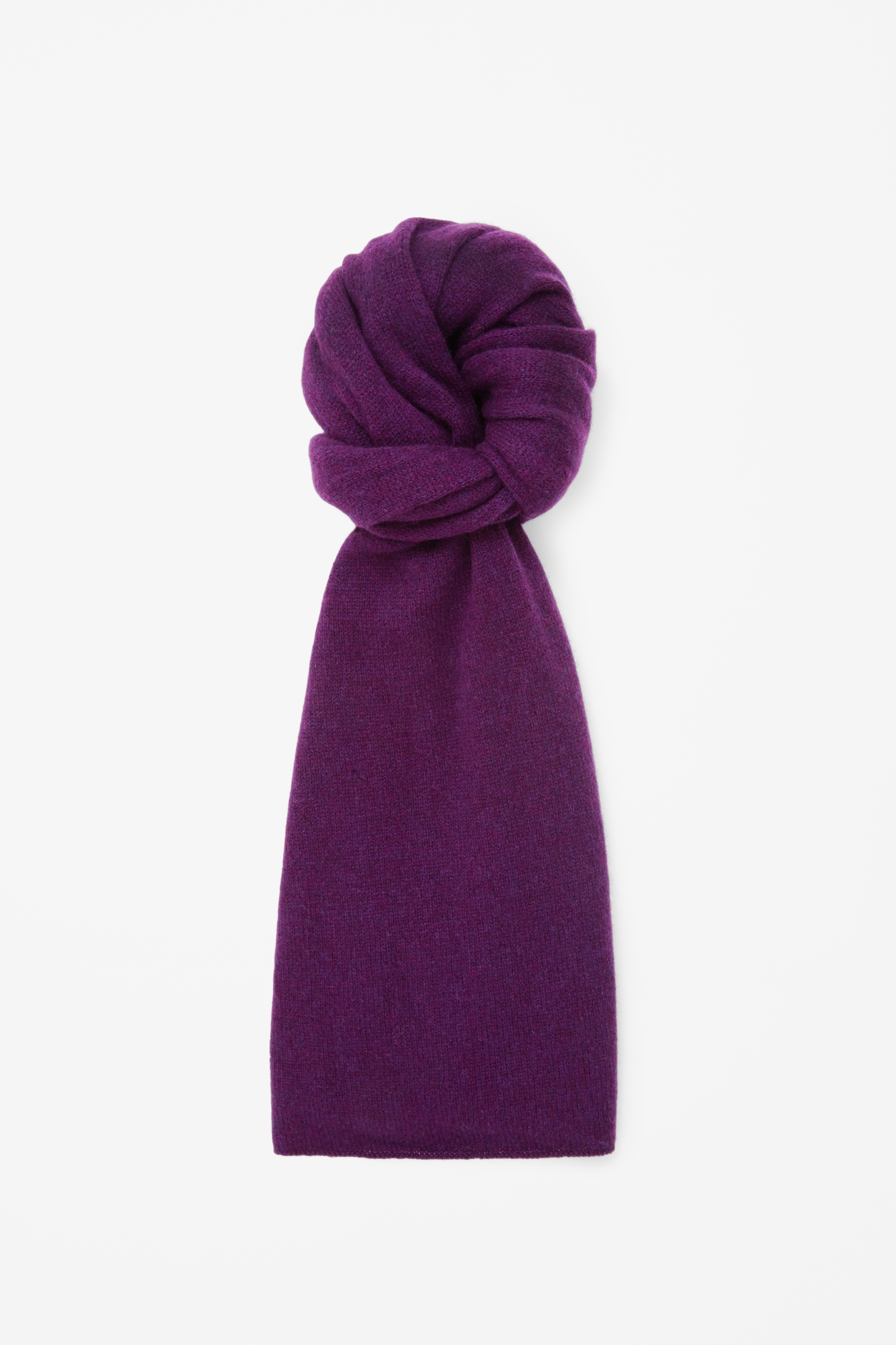 Cos Cashmere Scarf in Purple (Plum) | Lyst