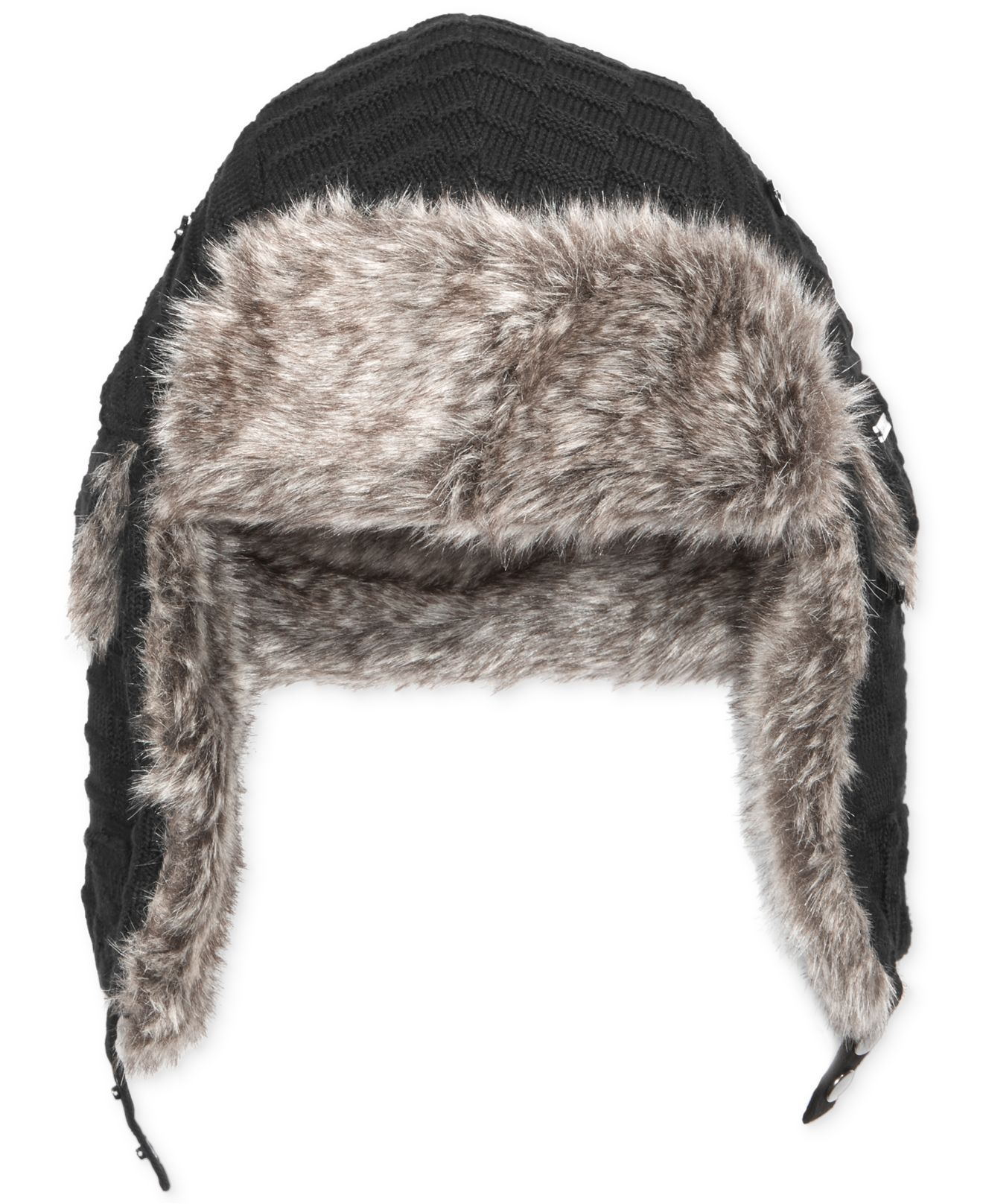 It's free shipping made easy Soft, luxurious, warm, all faux fur trapper hats in Black have arrived from Jaxon Hats. This is the classic Trapper hat, made of % acrylic with a comfy padded lining. For men and women.