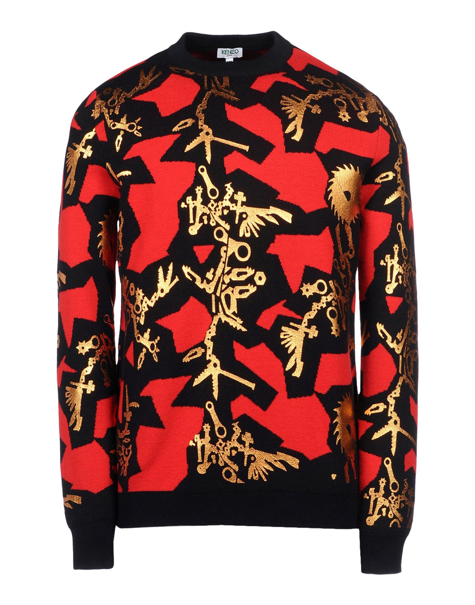 Kenzo Jumper in Gold for Men (Red) | Lyst