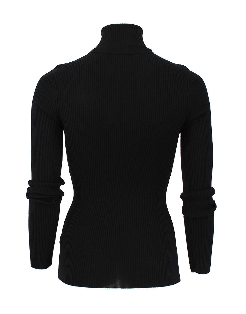 Wolford Merino Fine Rib Pullover in Black | Lyst