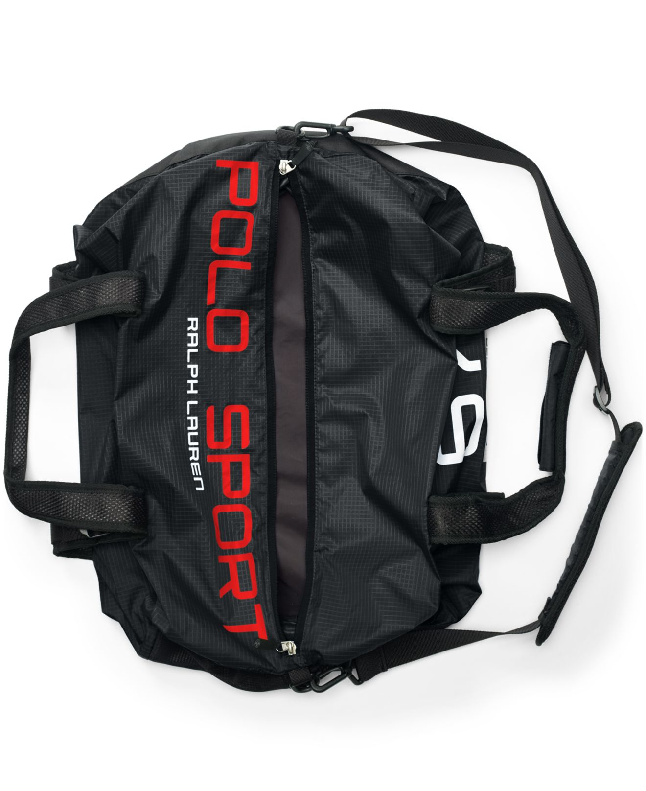 Lyst Polo Ralph Lauren Water Resistant Duffel Bag In Black For Men Gallery
