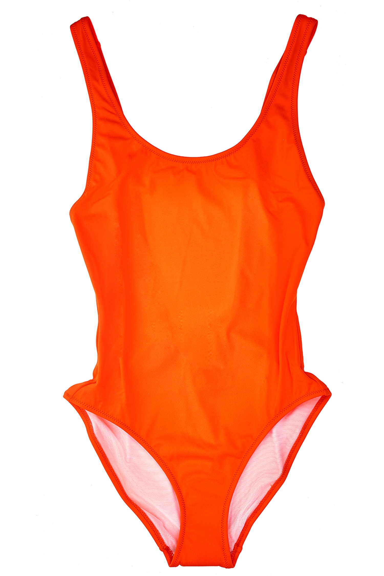 Lisa perry + Solid & Striped Bathing Suit in Orange | Lyst
