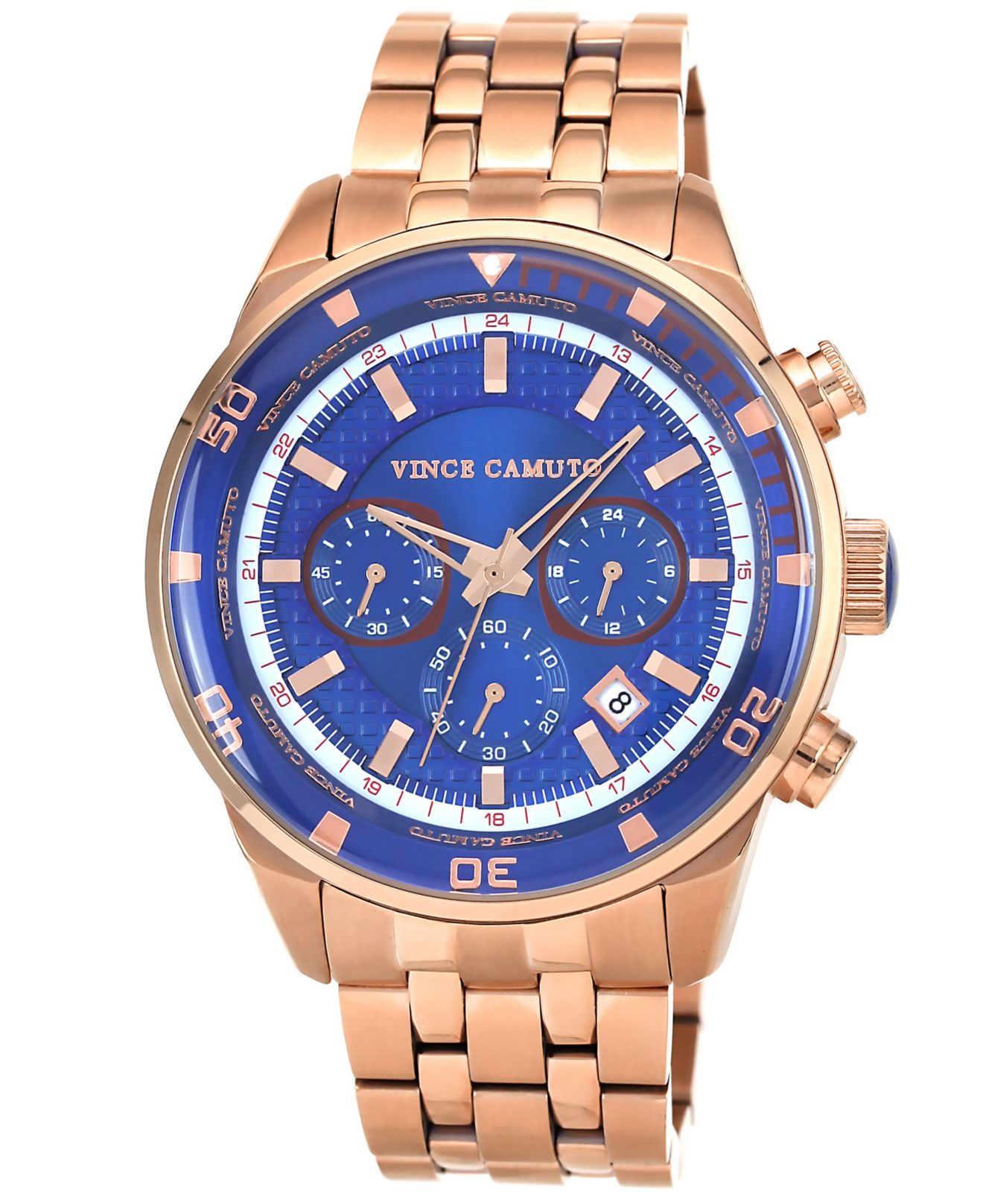 Lyst Vince Camuto Men S Rose Gold Tone Stainless Steel Bracelet Gallery