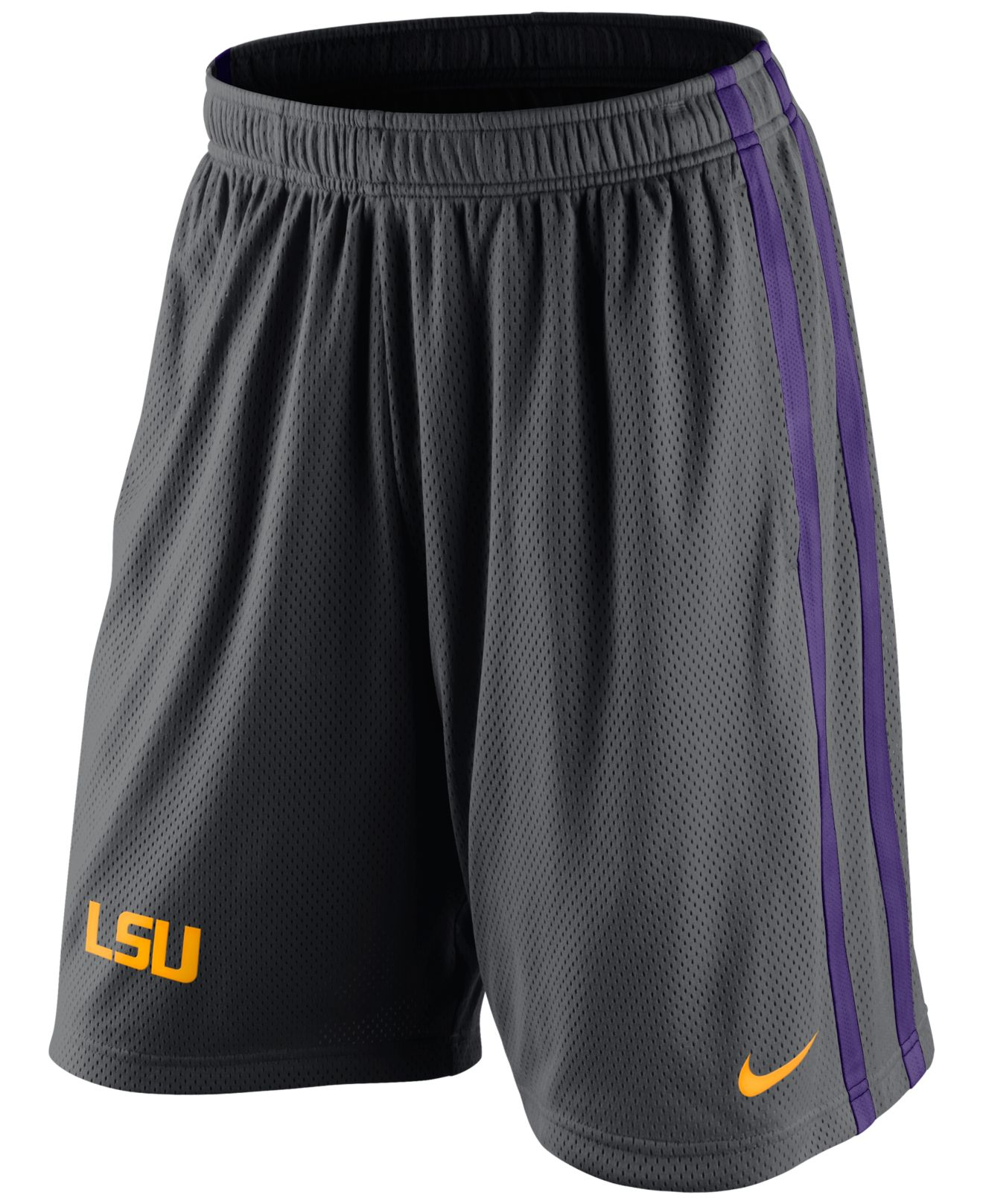Lyst - Nike Men'S Lsu Tigers Varsity Team Issue Shorts in Gray for Men