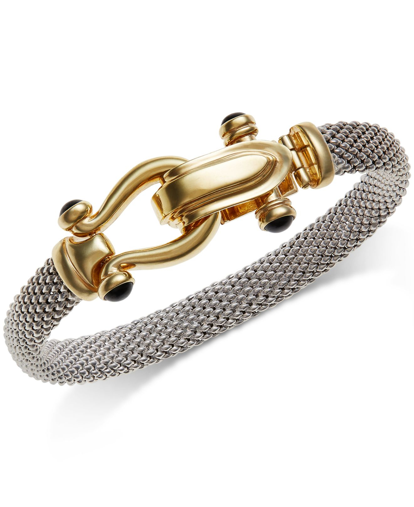 Michael Kors Bracelet, GoldTone Brown from Macys - Jewelry Bracelets ...