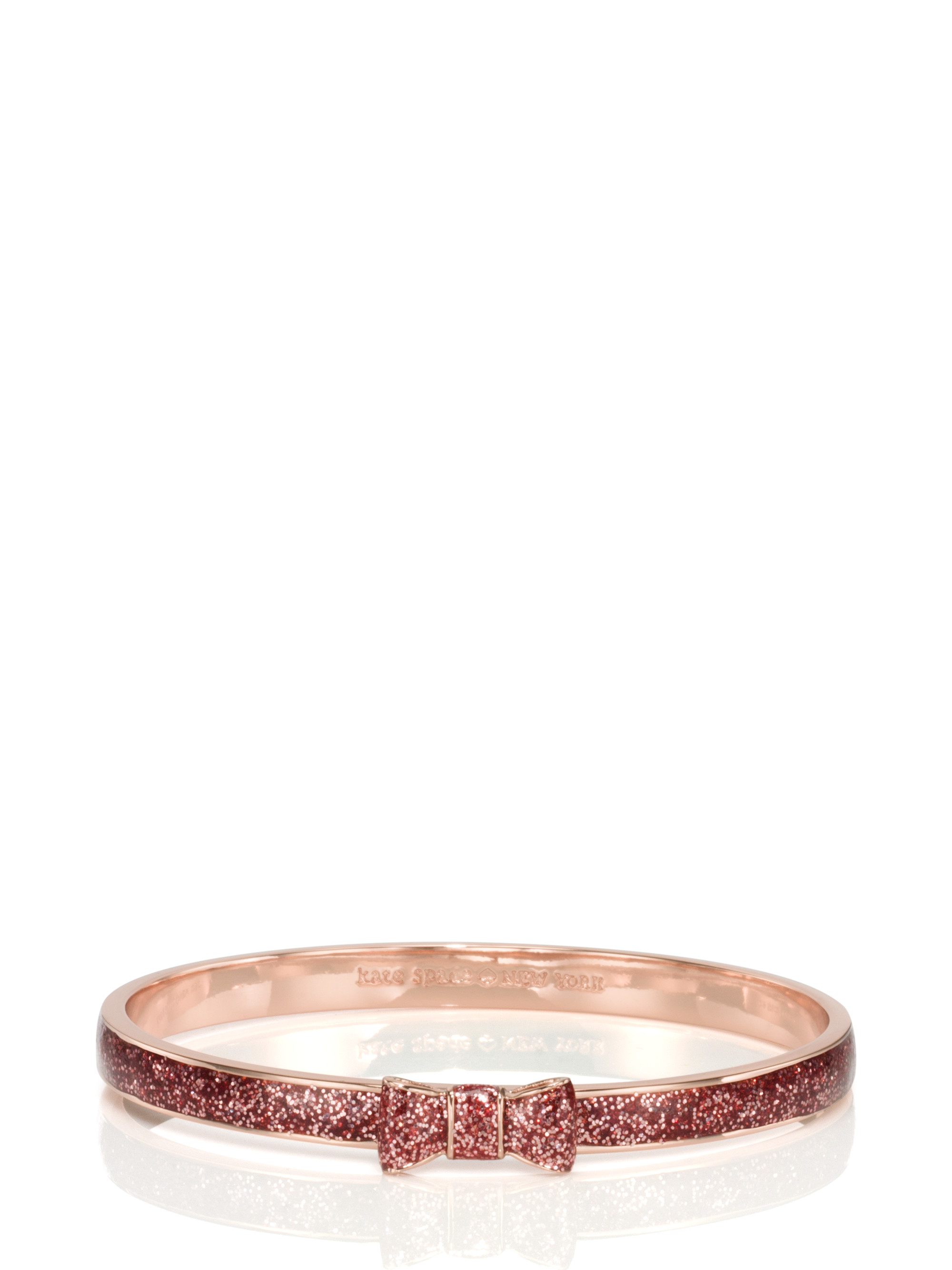 Lyst Kate Spade New York Take A Bow Bangle In Pink Gallery