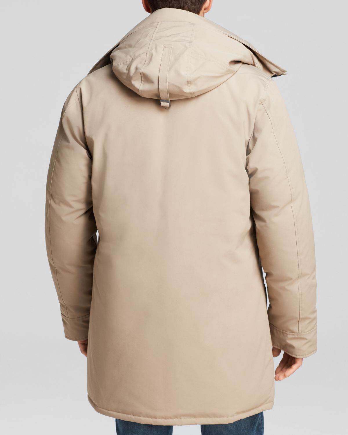 Canada Goose Langford Parka With Fur Hood In Natural For Men Lyst