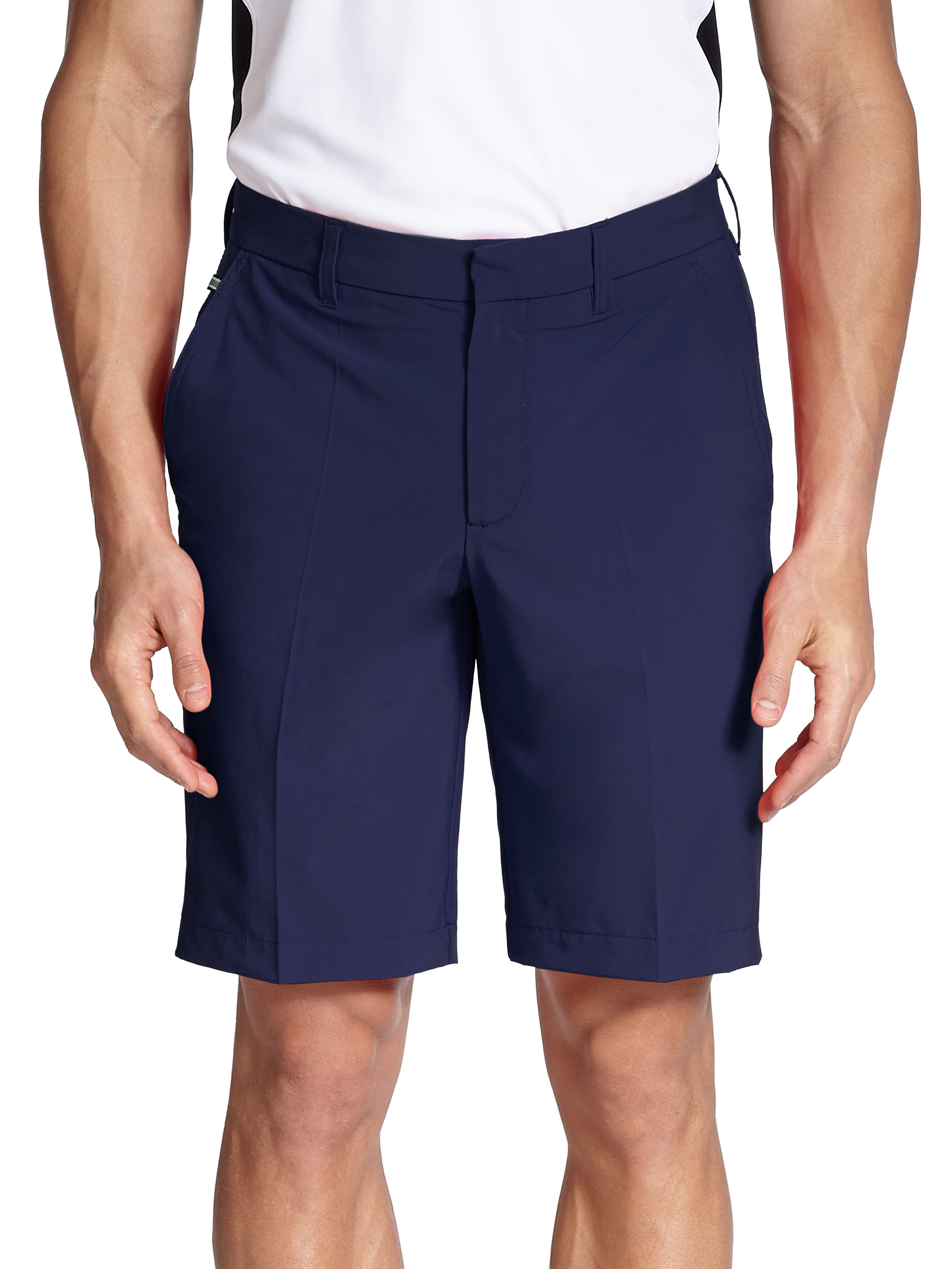 J.lindeberg Tailored Shorts in Blue for Men | Lyst