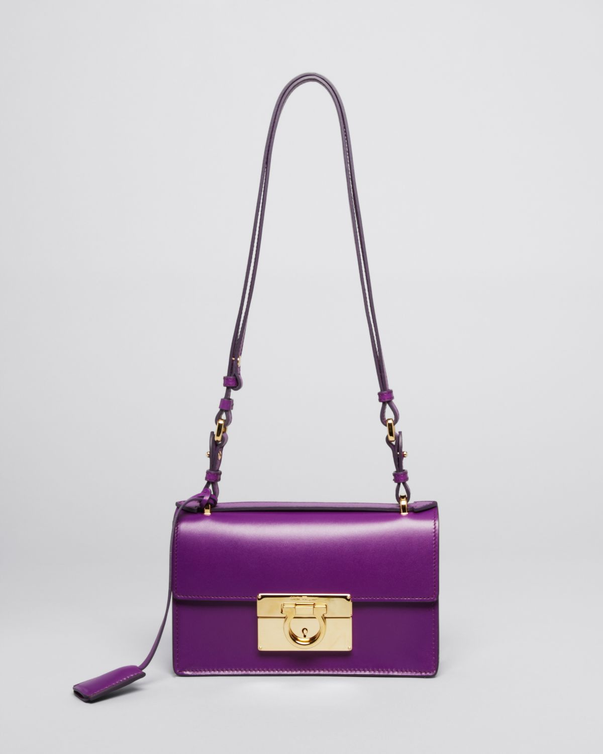 Lyst Ferragamo Shoulder Bag Aileen Mini In Purple Gallery