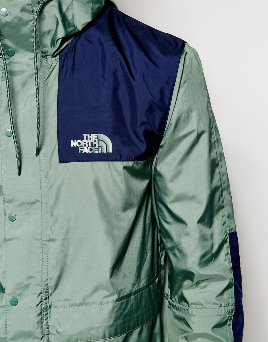 north face 1985 mountain jacket green
