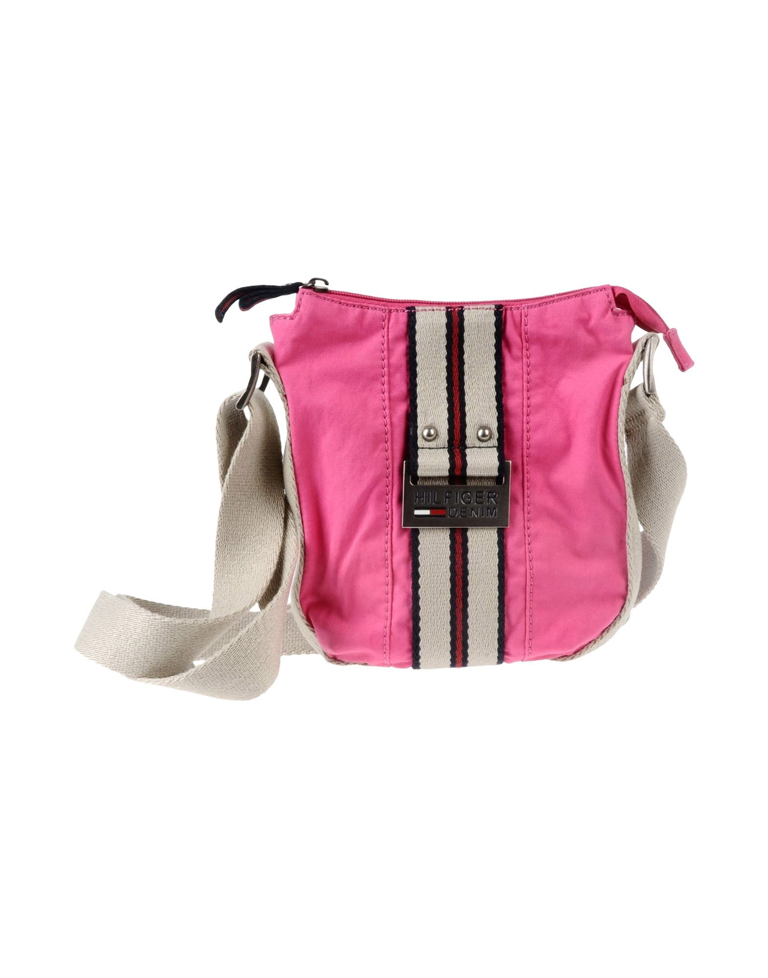 Tommy Hilfiger Denim Small Leather Bag in Pink (Fuchsia) | Lyst