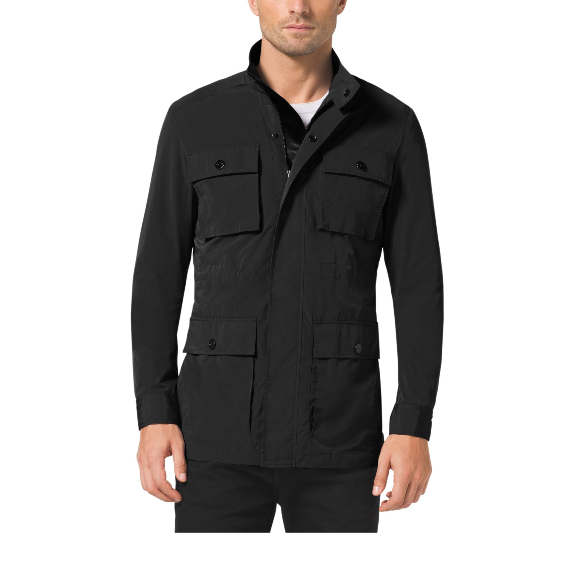 Lyst Michael Kors Pocketfront Field Jacket in Black for Men