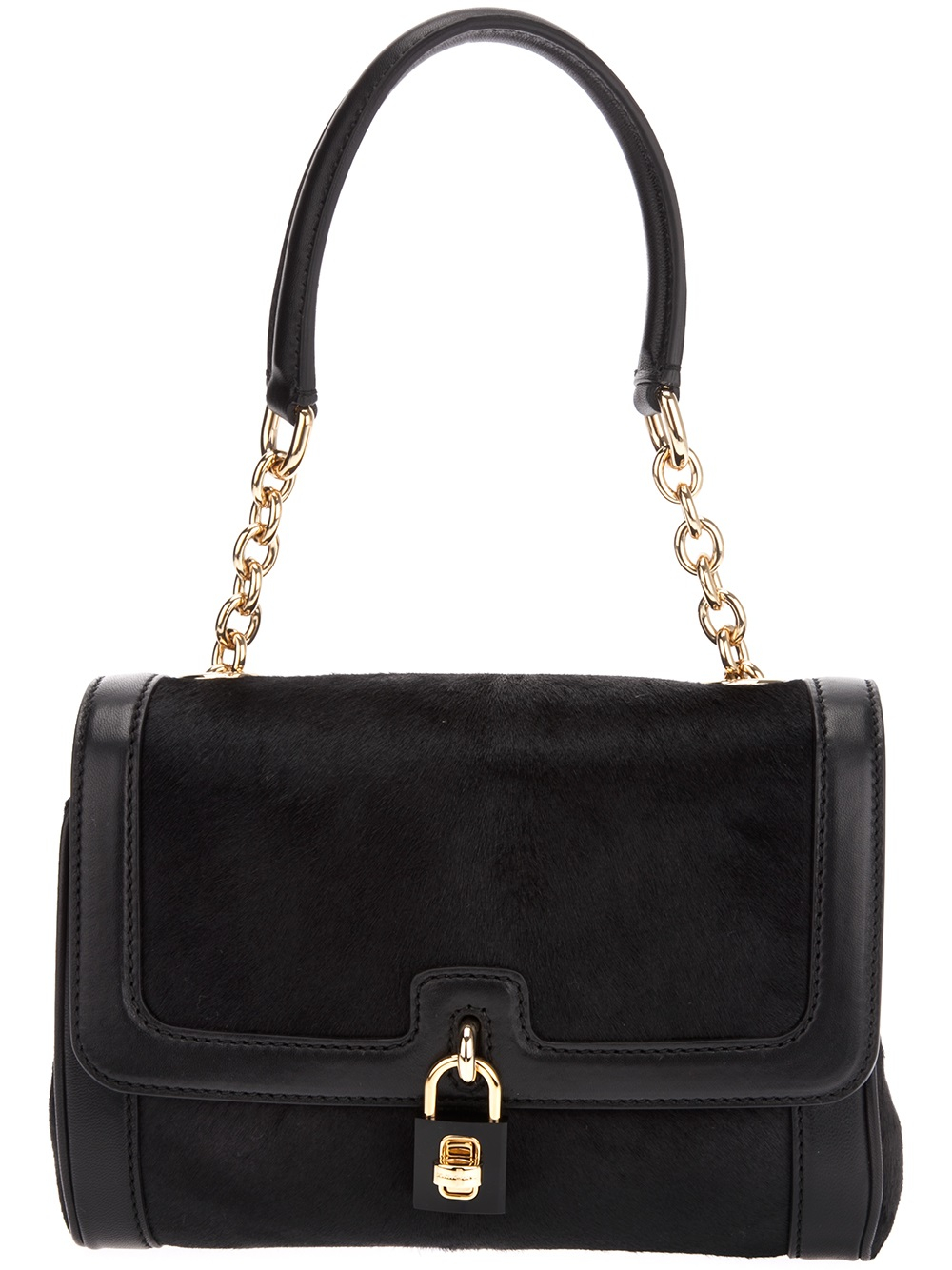 Lyst - Dolce & gabbana 'Dolce' Shoulder Bag in Black