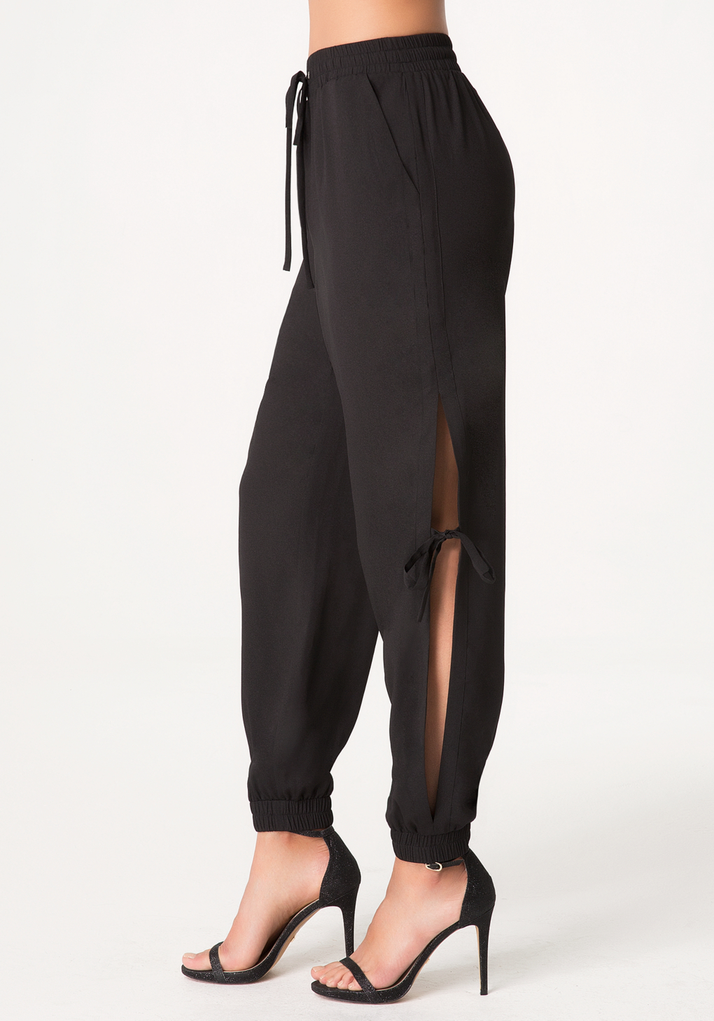 women's pants with side slits