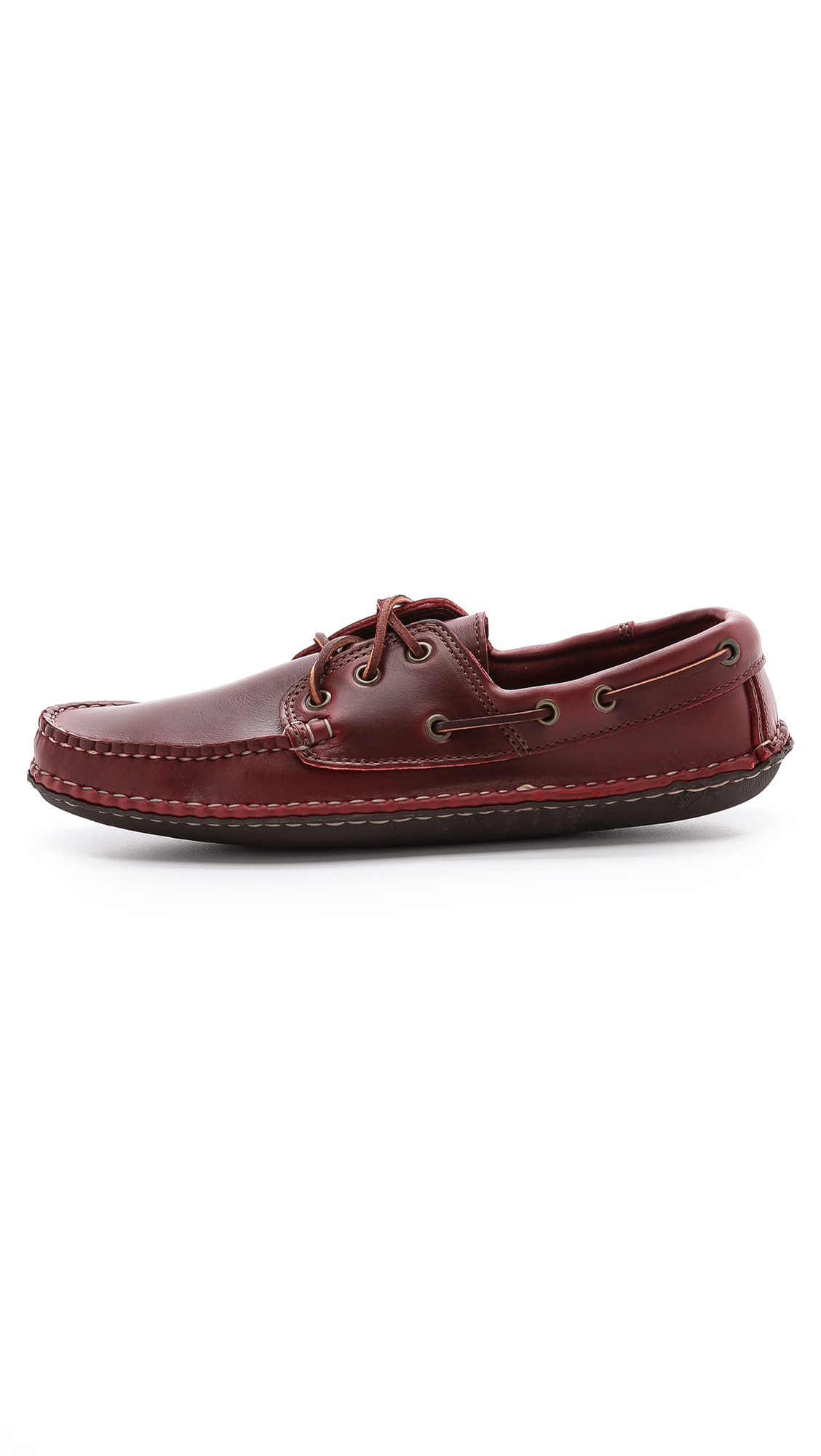 lyst - quoddy boat mocs in brown for men