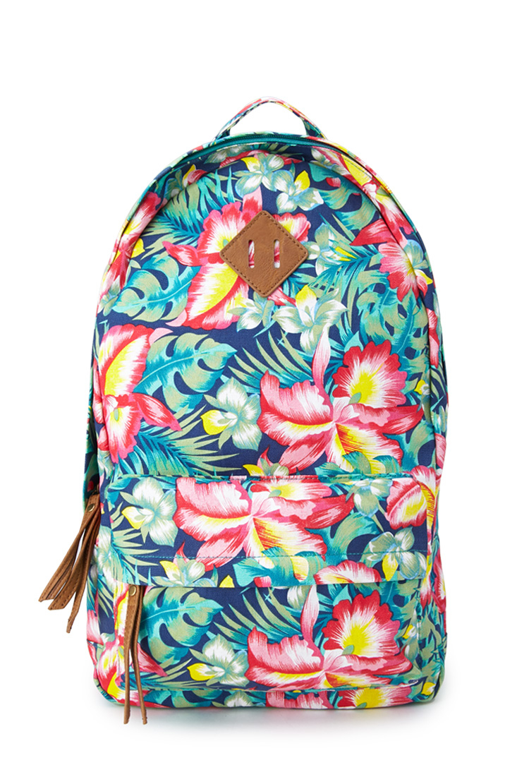 Lyst - Forever 21 Island Girl Canvas Backpack