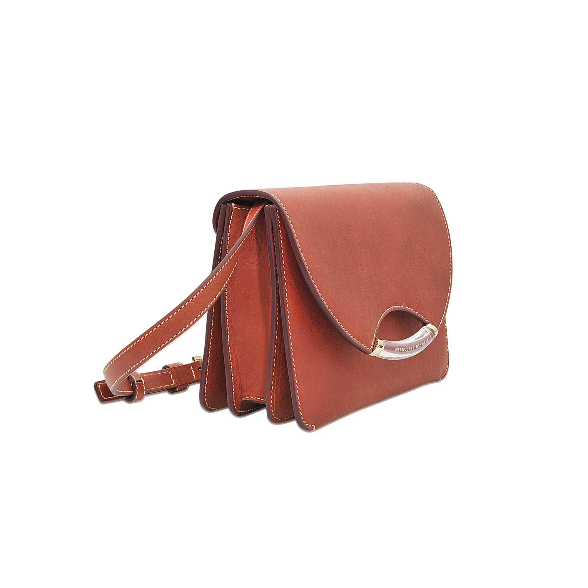 Charlotte Olympia Clift Bag In Brown Lyst Gallery