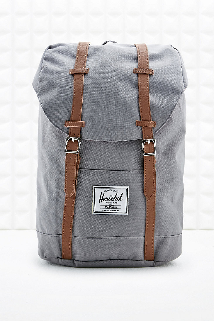 Herschel supply co. Retreat Backpack in Grey in Gray for Men (PEACH)