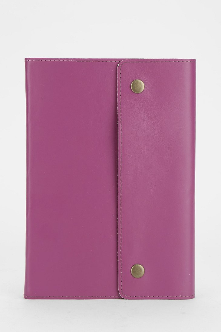 Lyst Urban Outers Oh Snap Leather Journal In Purple For Men Gallery