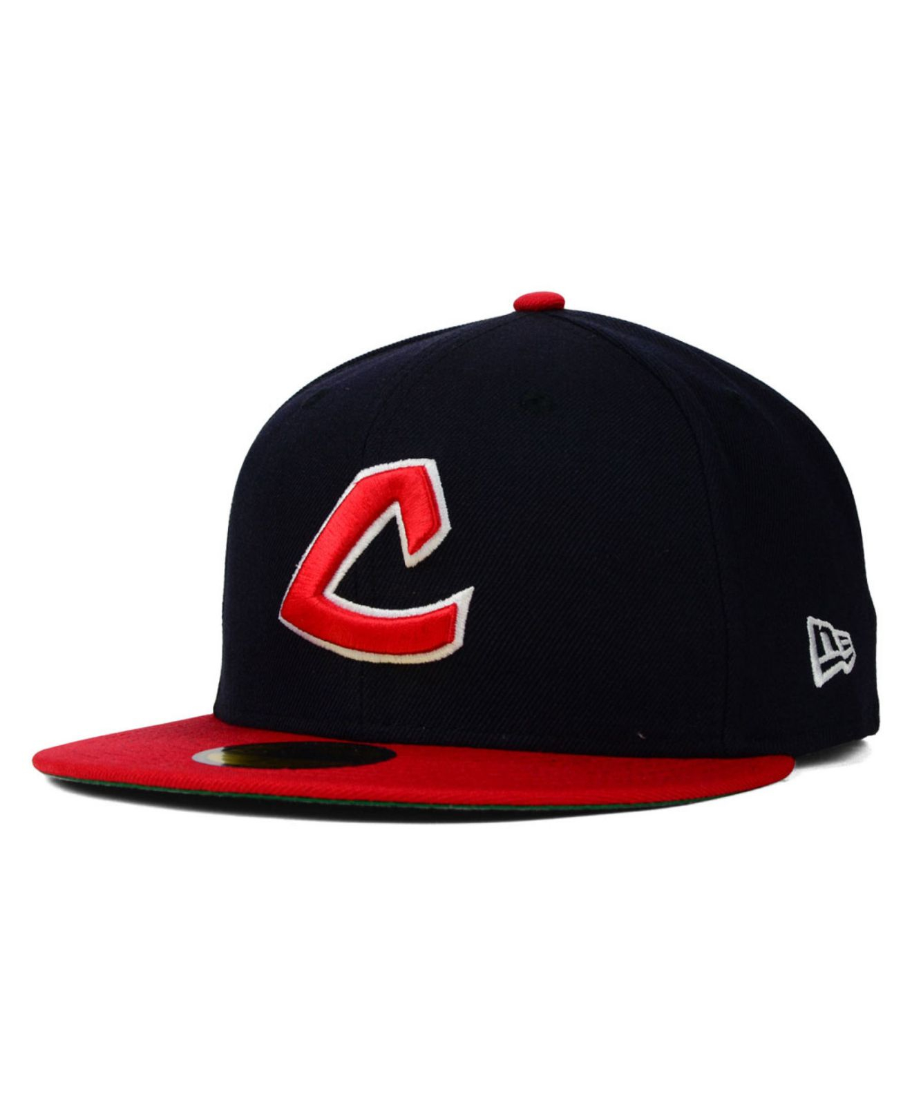 KTZ Cleveland Indians Mlb Cooperstown 59fifty Cap in Blue for Men - Lyst