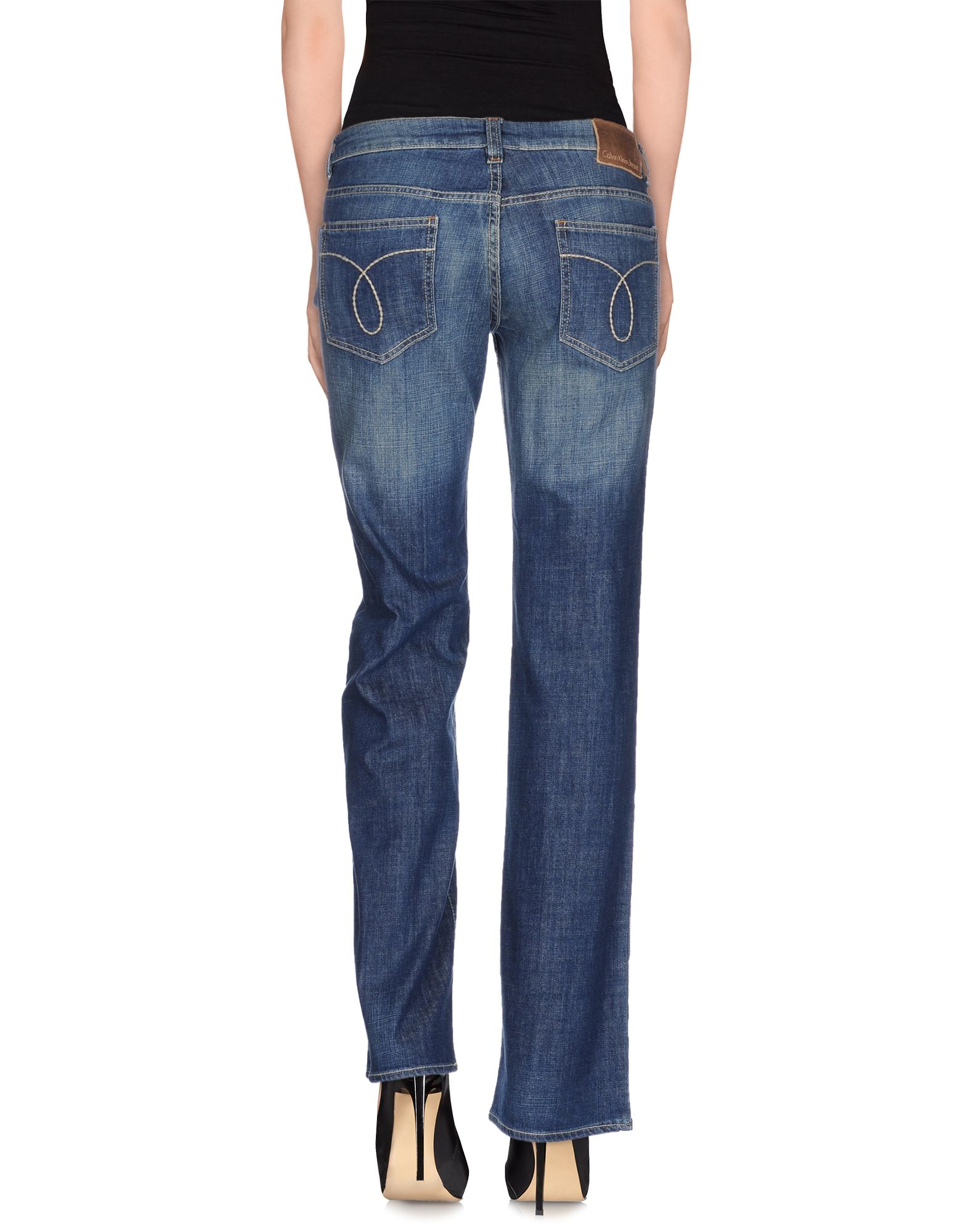 Lyst - Calvin Klein Jeans Denim Pants in Blue