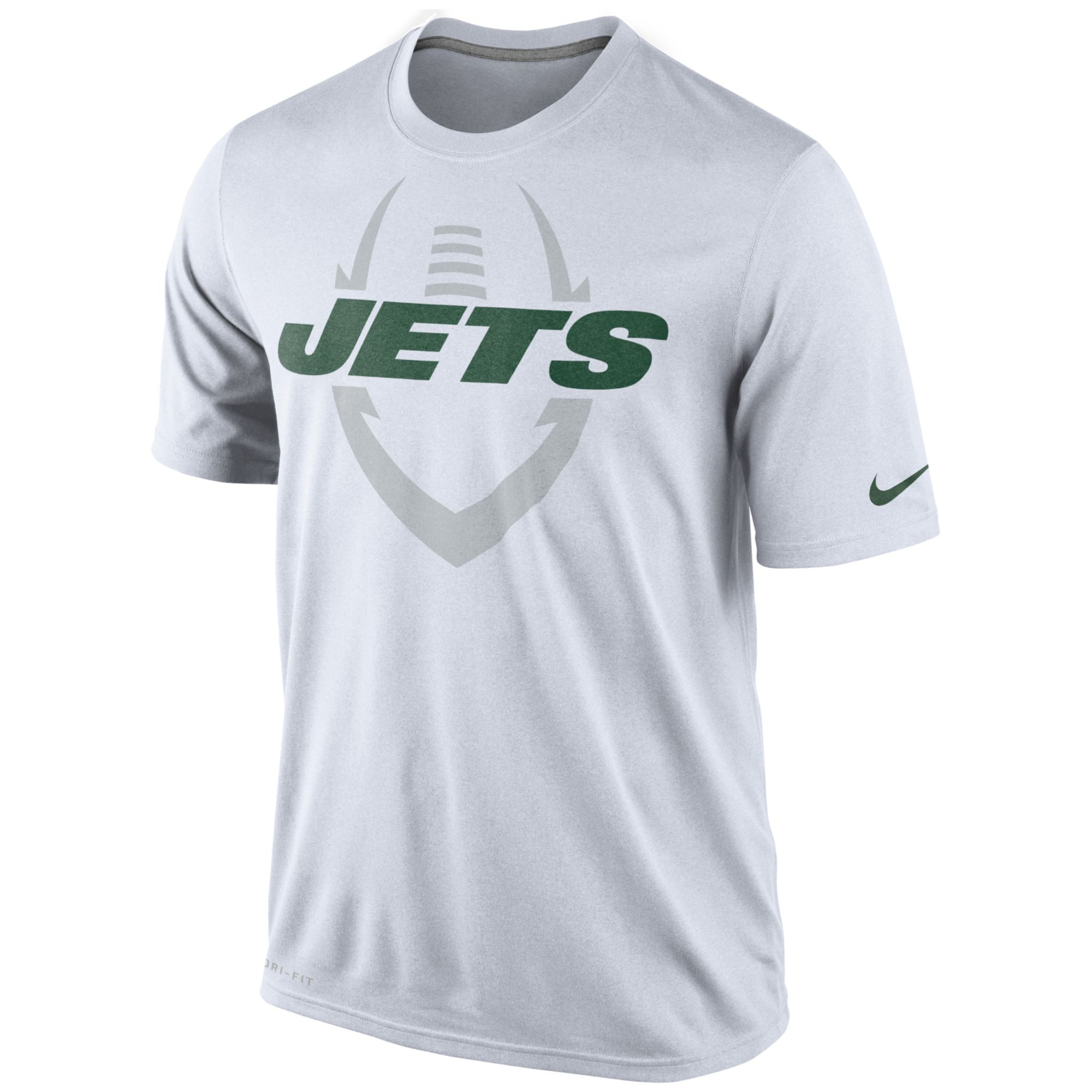 Nike Men'S Short-Sleeve New York Jets T-Shirt in White for Men | Lyst