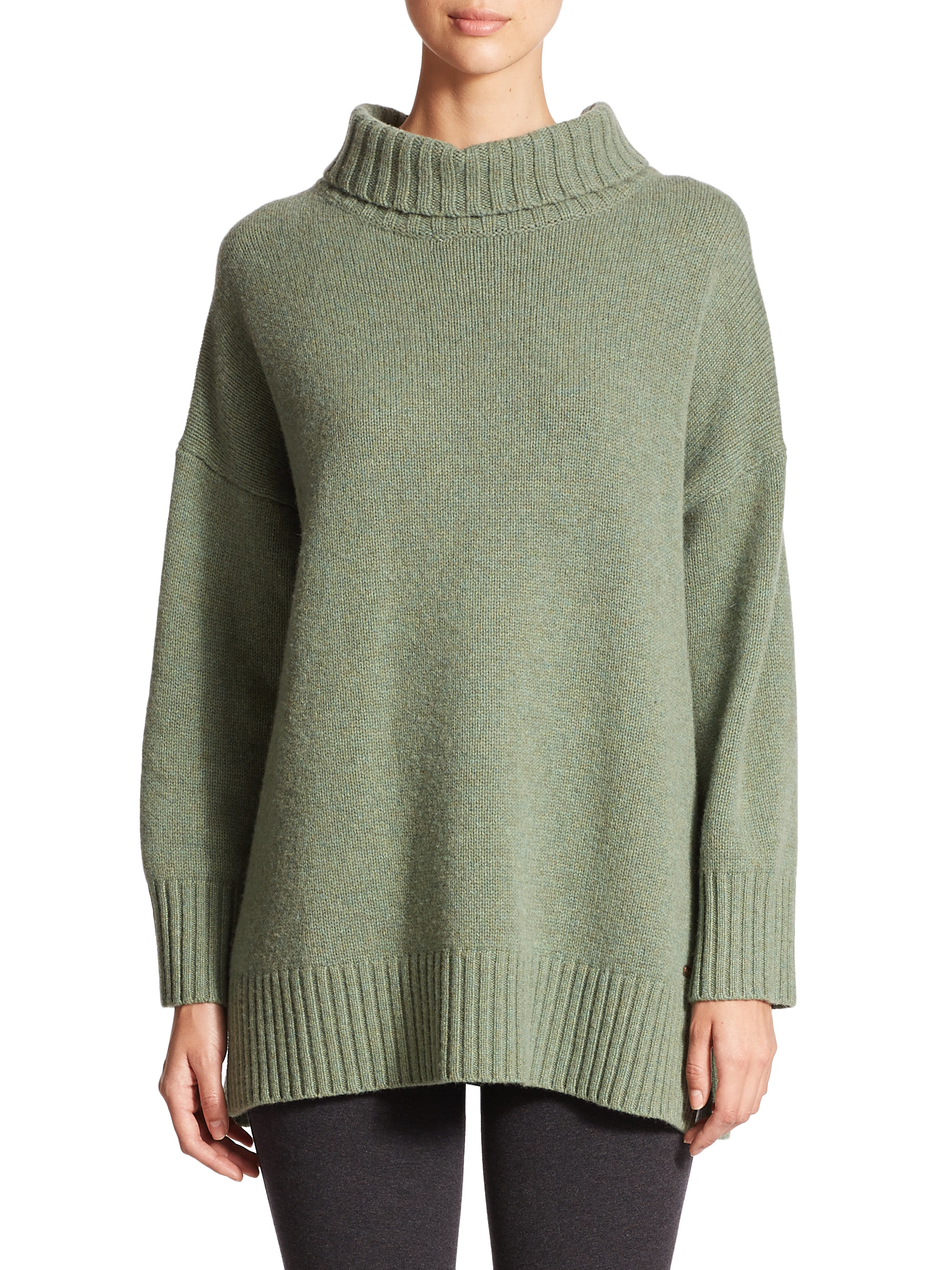 Polo ralph lauren Wool & Cashmere Oversized Turtleneck Sweater in ...