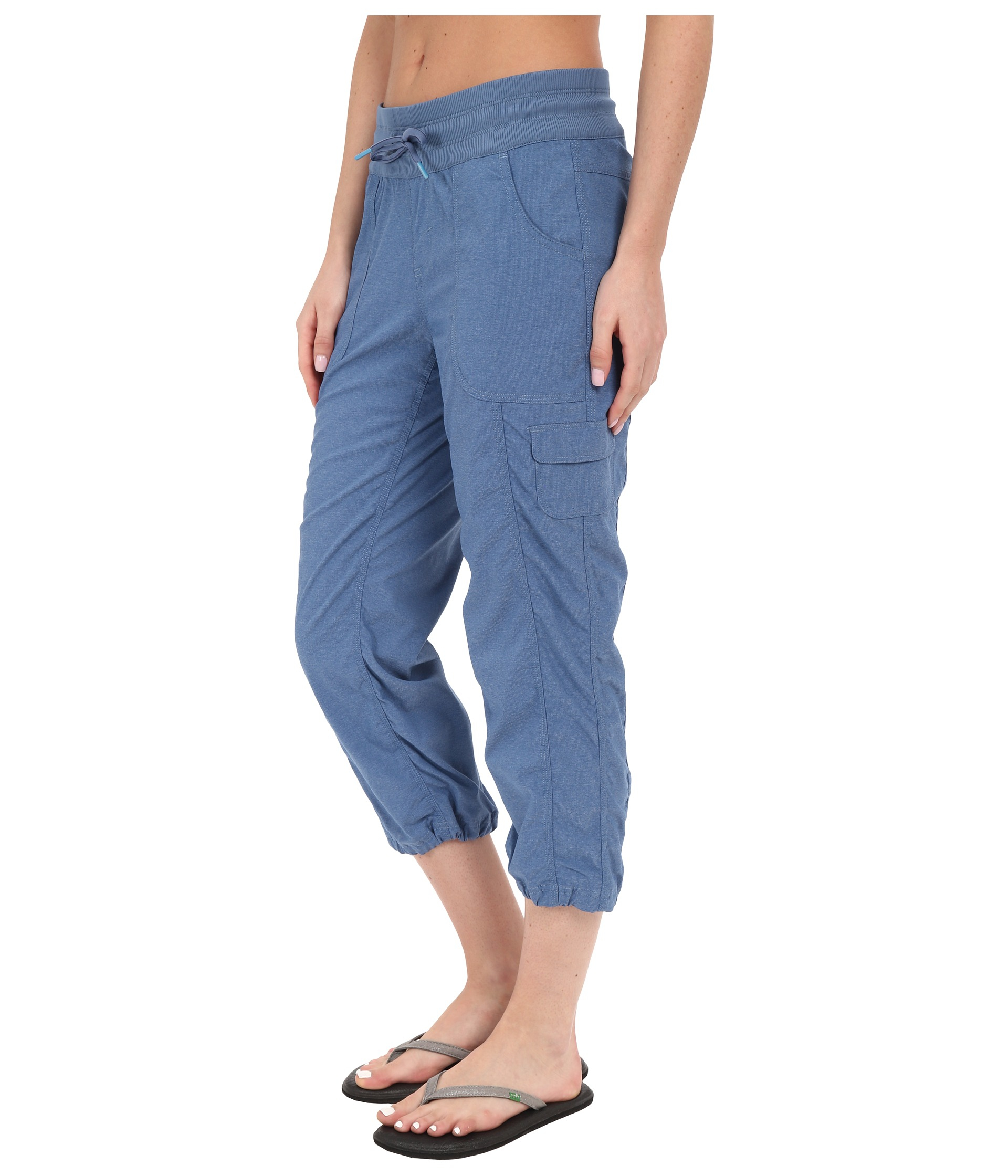 Lyst - The North Face Aphrodite Capris in Blue