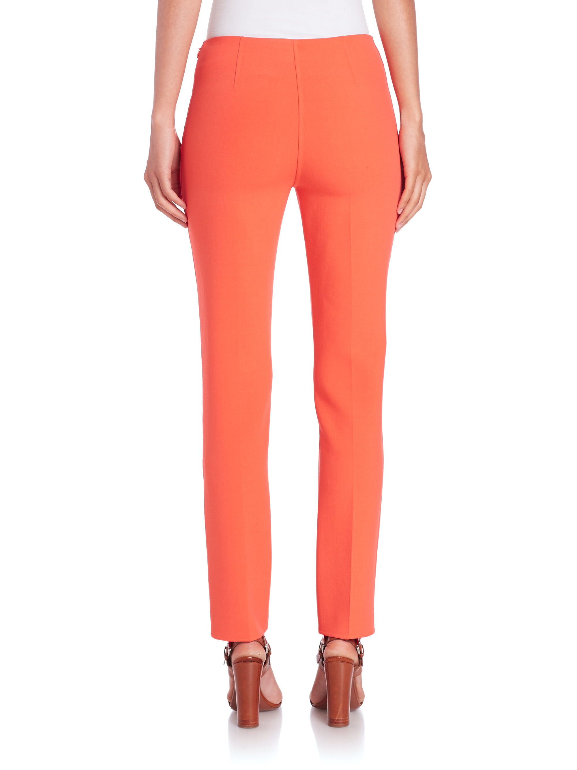 michael kors jeans womens orange