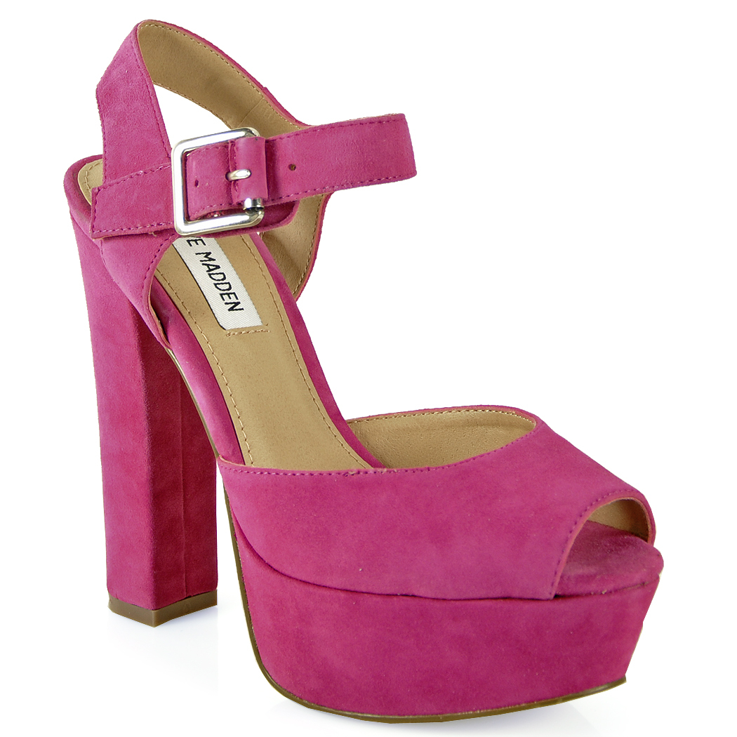 Lyst - Steve Madden Platform Sandal in Pink