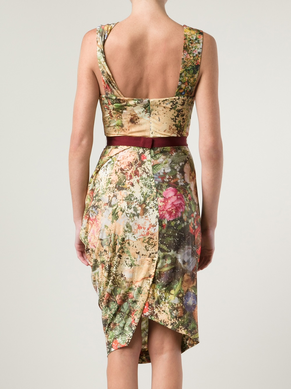 Lyst - Vivienne Westwood Red Label Draped Jersey Dress