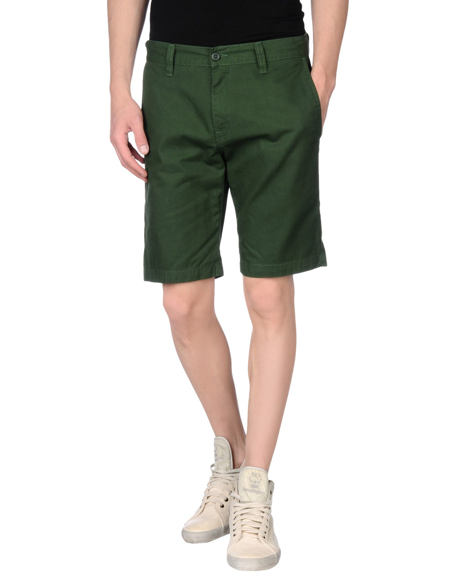 Lyst - Carhartt Bermuda Shorts in Green for Men