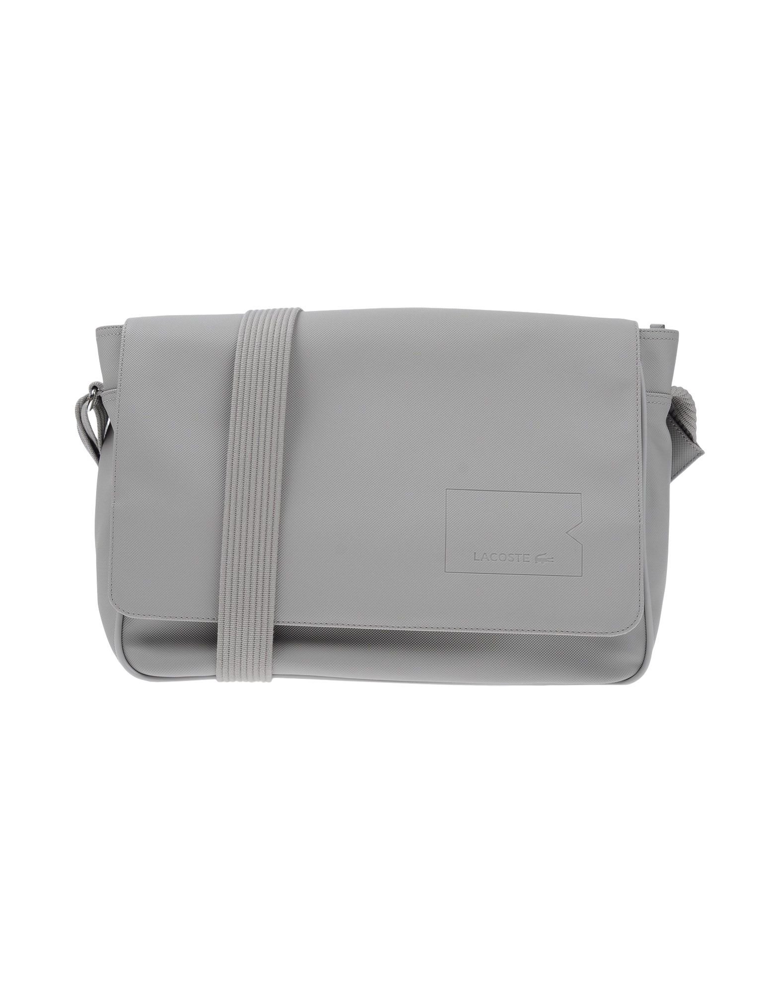 Lacoste Cross-body Bag in Gray for Men - Lyst