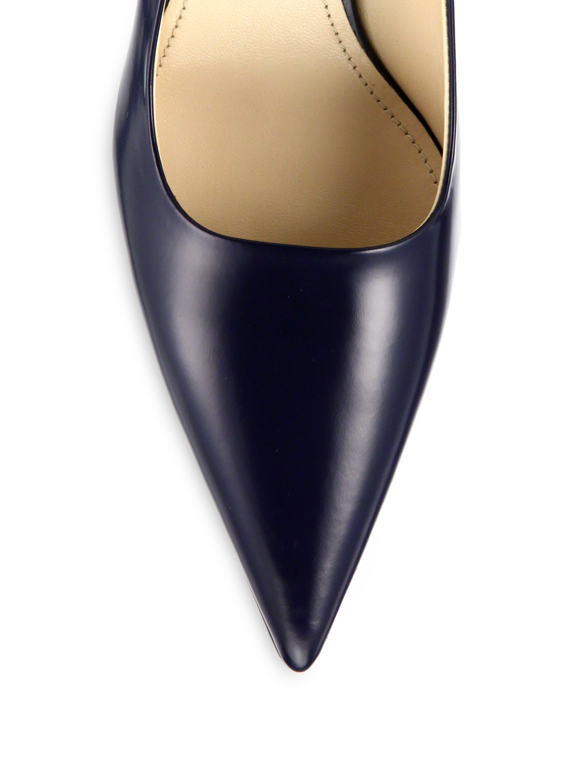 Prada Classic Leather Pumps in Black (NERO-BLACK) | Lyst  