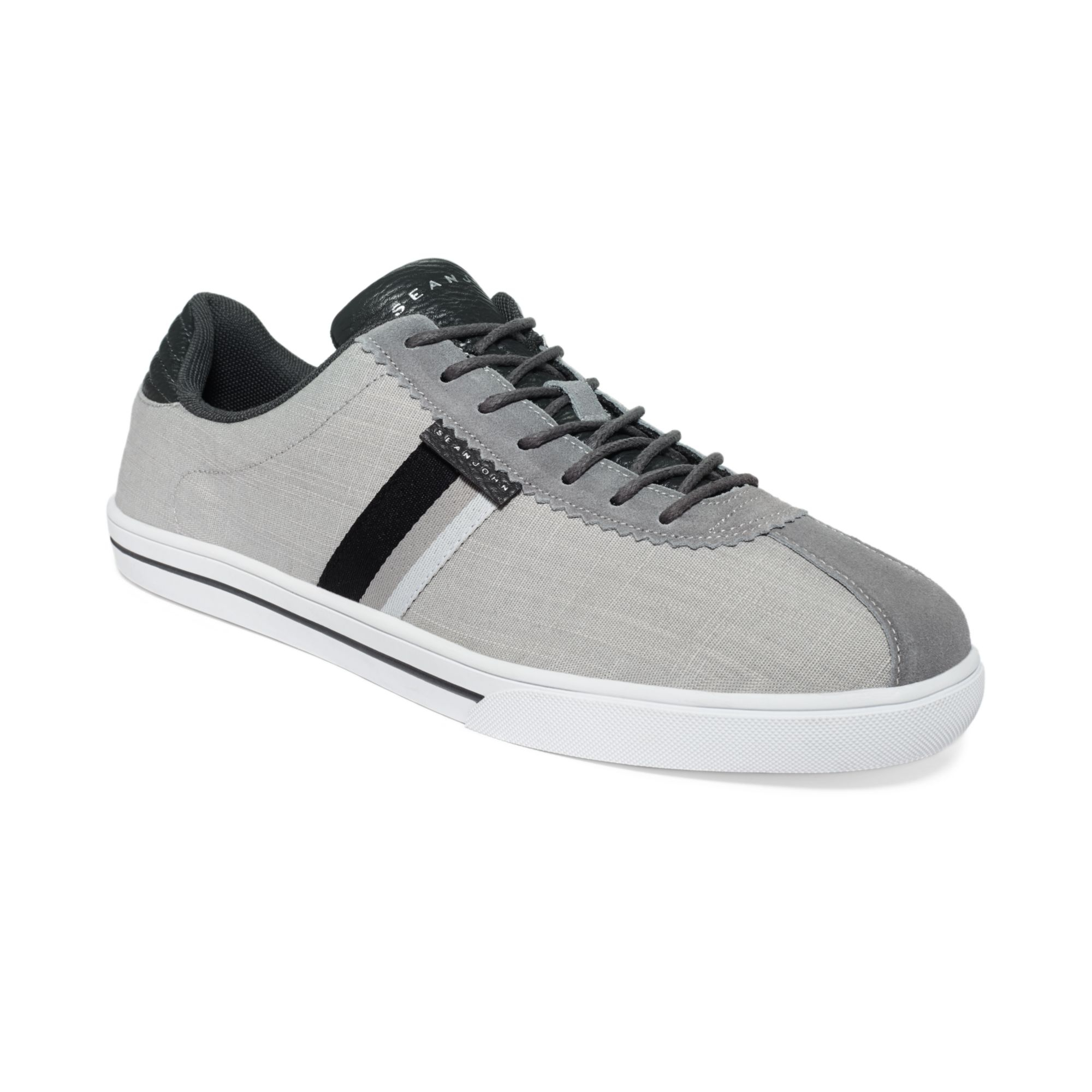 Sean John Sean Jean Rio Low Top Sneakers in Gray for Men (Charcoal ...