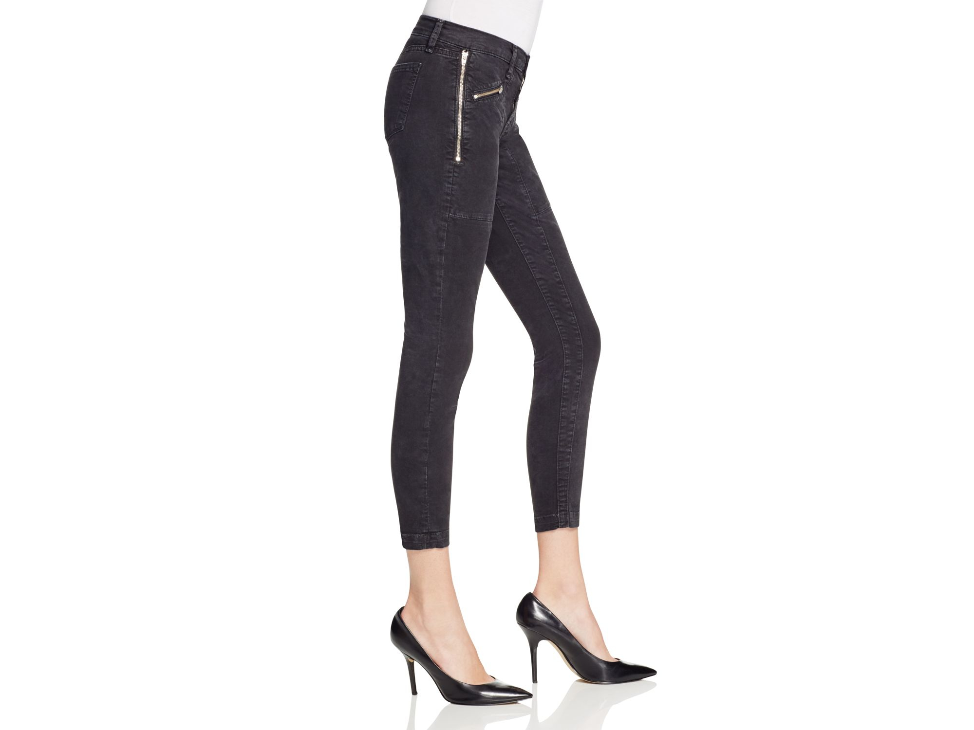 Lyst J Brand Genesis Utility Jeans In Washed Black in Black