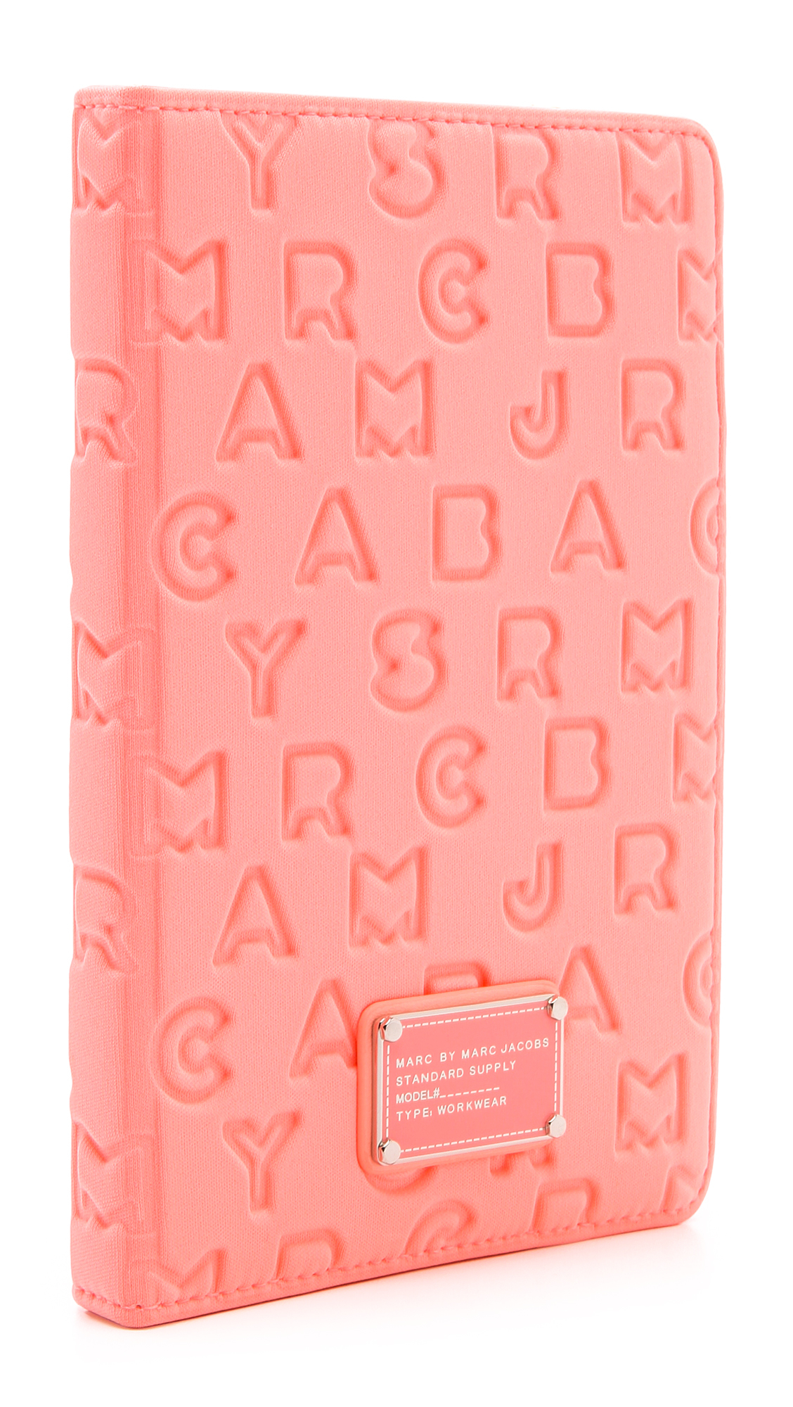Lyst Marc By Marc Jacobs Dreamy Logo Neoprene Mini Tablet Case in Pink